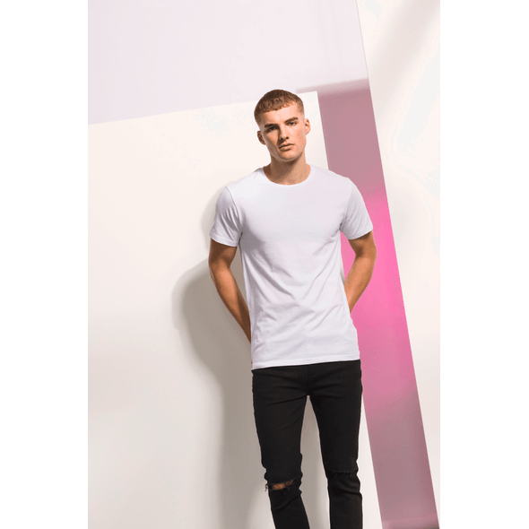 Skinni Fit | T-shirt de homem decote redondo feel good